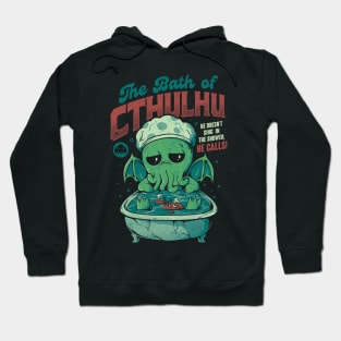 The Bath of Cthulhu - Funny Horror Monster Gift Hoodie